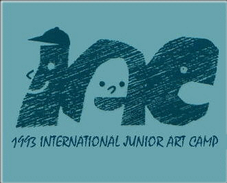 International Art Camp logo - 1993 International Junior Art Camp