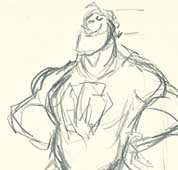 Mr. Incredible Sketch