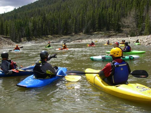 Kayaking