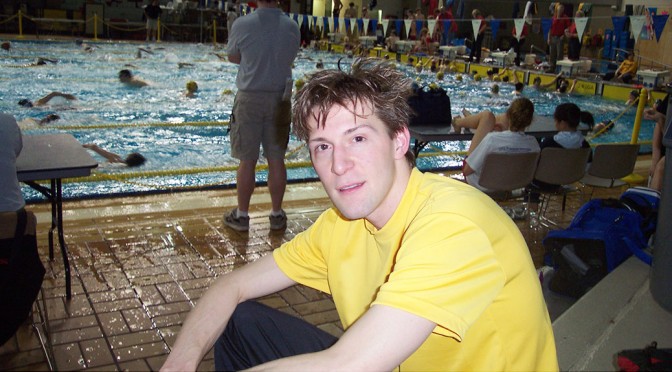 Jeff Milner at the U of C swimming pool.