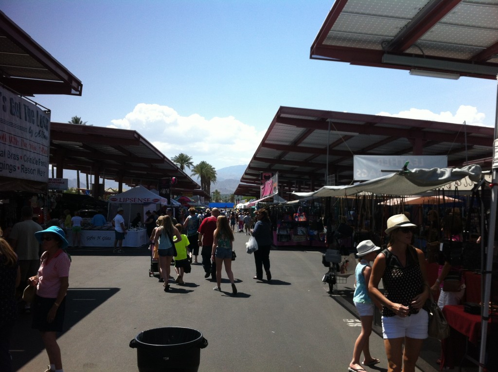 Solar Panelled Street Market